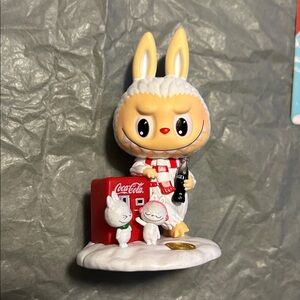 The Monsters Coca-Cola Confirmed Little Snowman Labubu Figurine